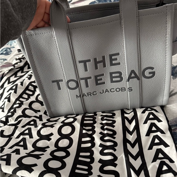 Marc Jacobs Handbags - Marc Jacobs The Tote Bag Gray Leather Tote